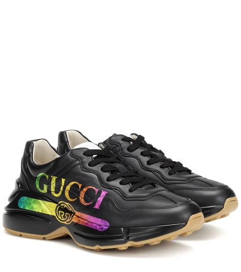 gucci black sneakers women's